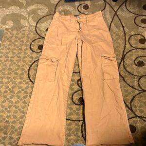 Forever 21 Beige Cargo Pants